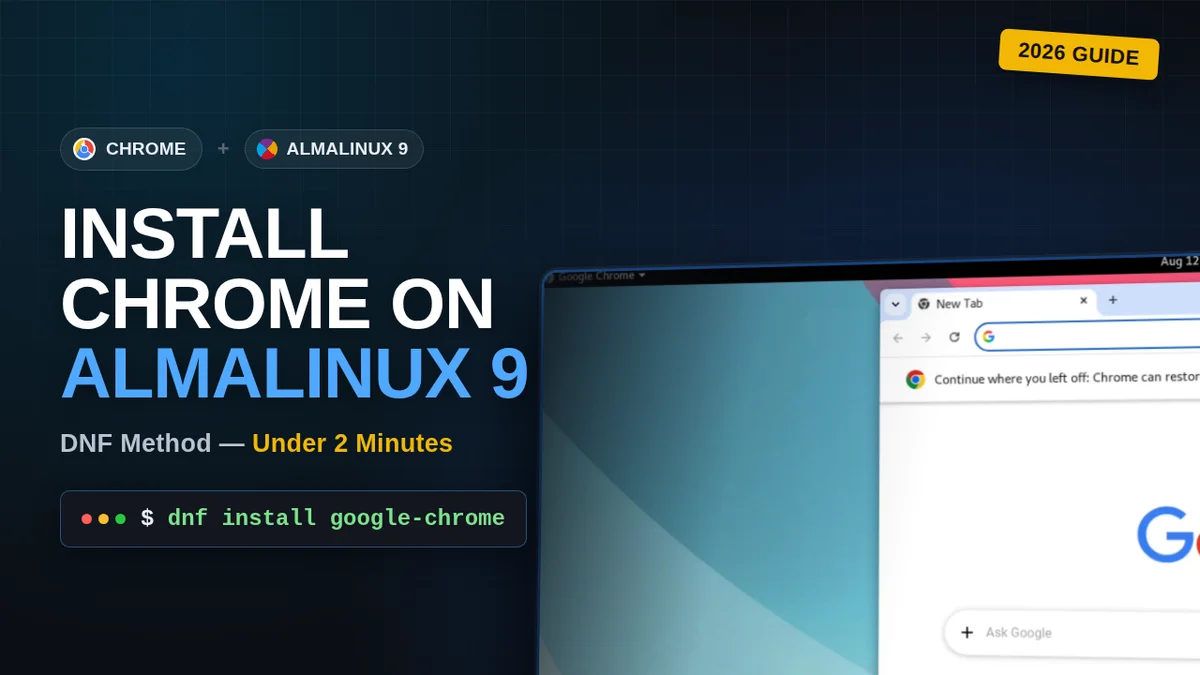 How to Install Google Chrome on AlmaLinux 9