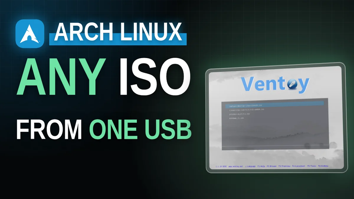 How to Install Ventoy on Arch Linux