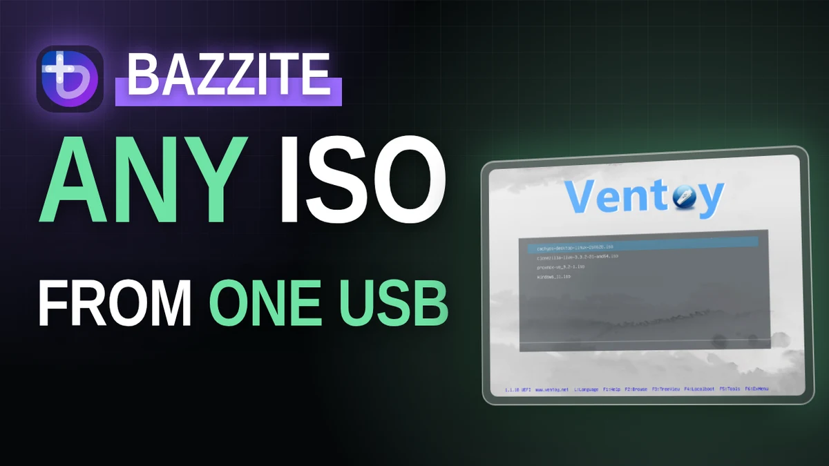 How to Install Ventoy on Bazzite