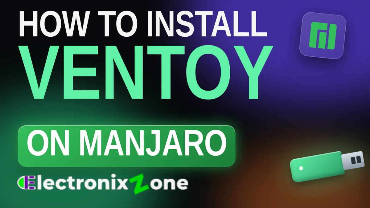 How to Install Ventoy on Manjaro