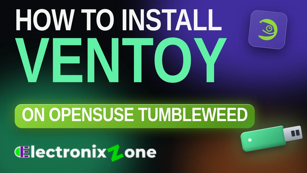 How to Install Ventoy on openSUSE Tumbleweed (Step by Step)