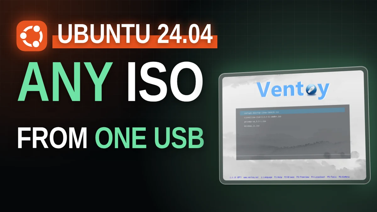 How to Install Ventoy on Ubuntu 24.04