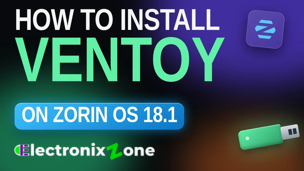 How to Install Ventoy on Zorin OS 18.1